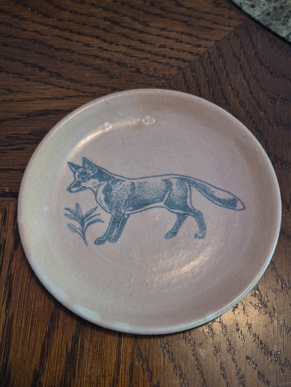 Fox Pottery Small Plate - Picture 4 of 7